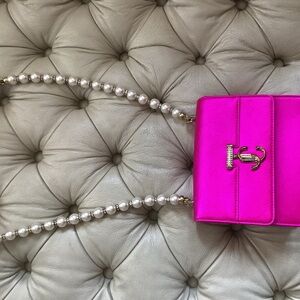 Jimmy Choo NEW Pink Designer Crossbody Bag